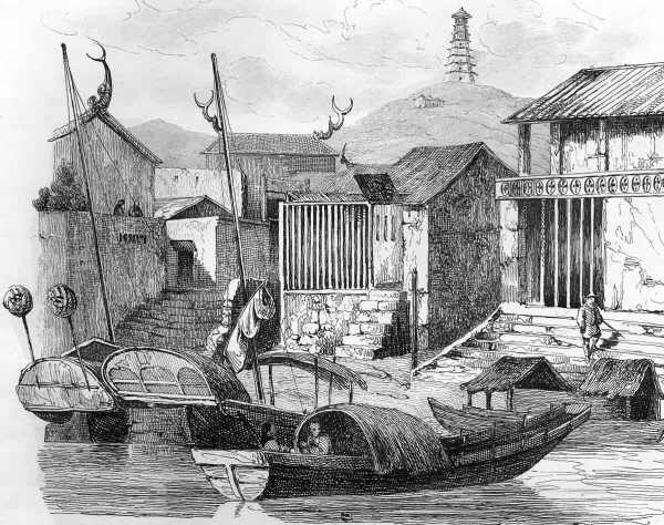 Riverside village, Canton.