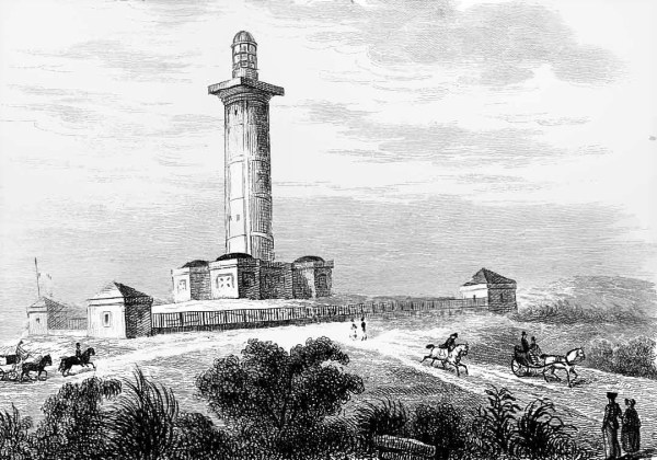 South Head lighthouse, popular with visitors in transit. Artist: M. de Sainson.